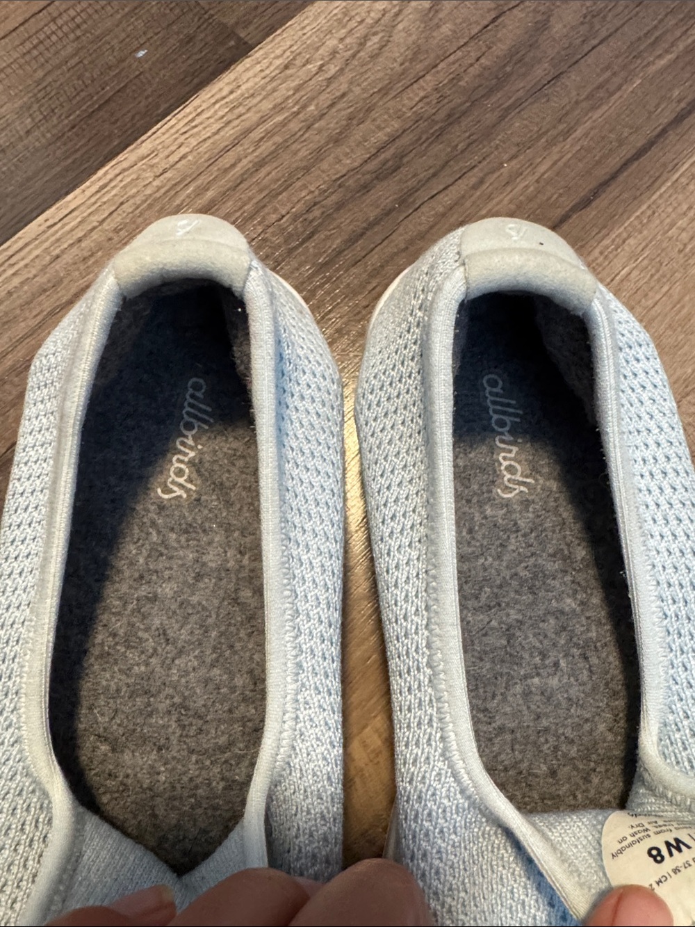 allbirds Tree Loungers Slip-On Loafers in Light Blue - Picture 6 of 8